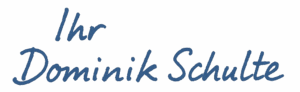 Unterschrift Dominik Schulte